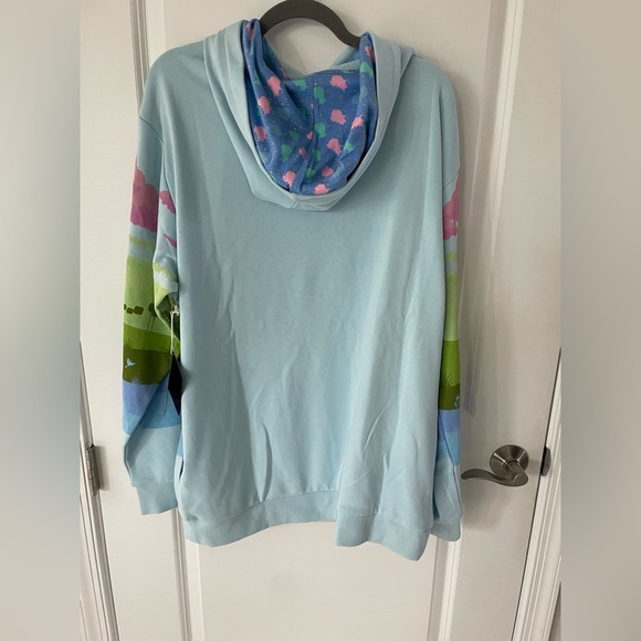 NWT Loungefly Disney Sleeping Beauty Castle Unisex Hoodie Size L - Picture 2 of 9